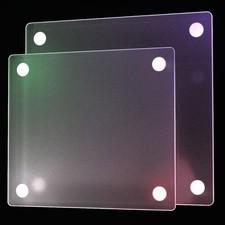 Mouse Pad, Non-Slip Tempered Satin Glass Mousepad for Gaming Medium, Clear