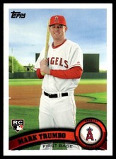 2011 Topps Mark Trumbo Rookie Los Angeles Angels #57