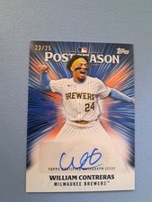 2025 Series 2 Postseason Performance Orange /25 William Contreras Auto
