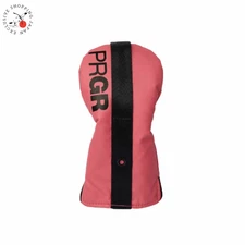 PRGR Golf Utility Hybrid Casual Headcover HY Cover with Handle 2024 Coral Pink 