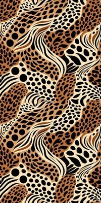 Luxury Hand-Tufted Animal Print Rug   Modern Safari Design | Living Room Bedroom