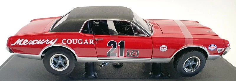 Coche modelo Sun Star escala 1/18 1583 - 1967 Mercury Cougar Racing #21 M.Beaulieu Foto 3 de 4