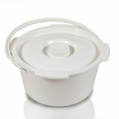 Commode Bucket Half Pail for Commode Chair Stable Strong Bearing Capacity