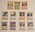 Pokemon Base Set Shadowless 11 Card Lot 1st Edition Koffing Charmander WOTC