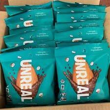 18 Bags UNREAL Dark Chocolate Coconut Covered Almonds 2oz Bags BULK