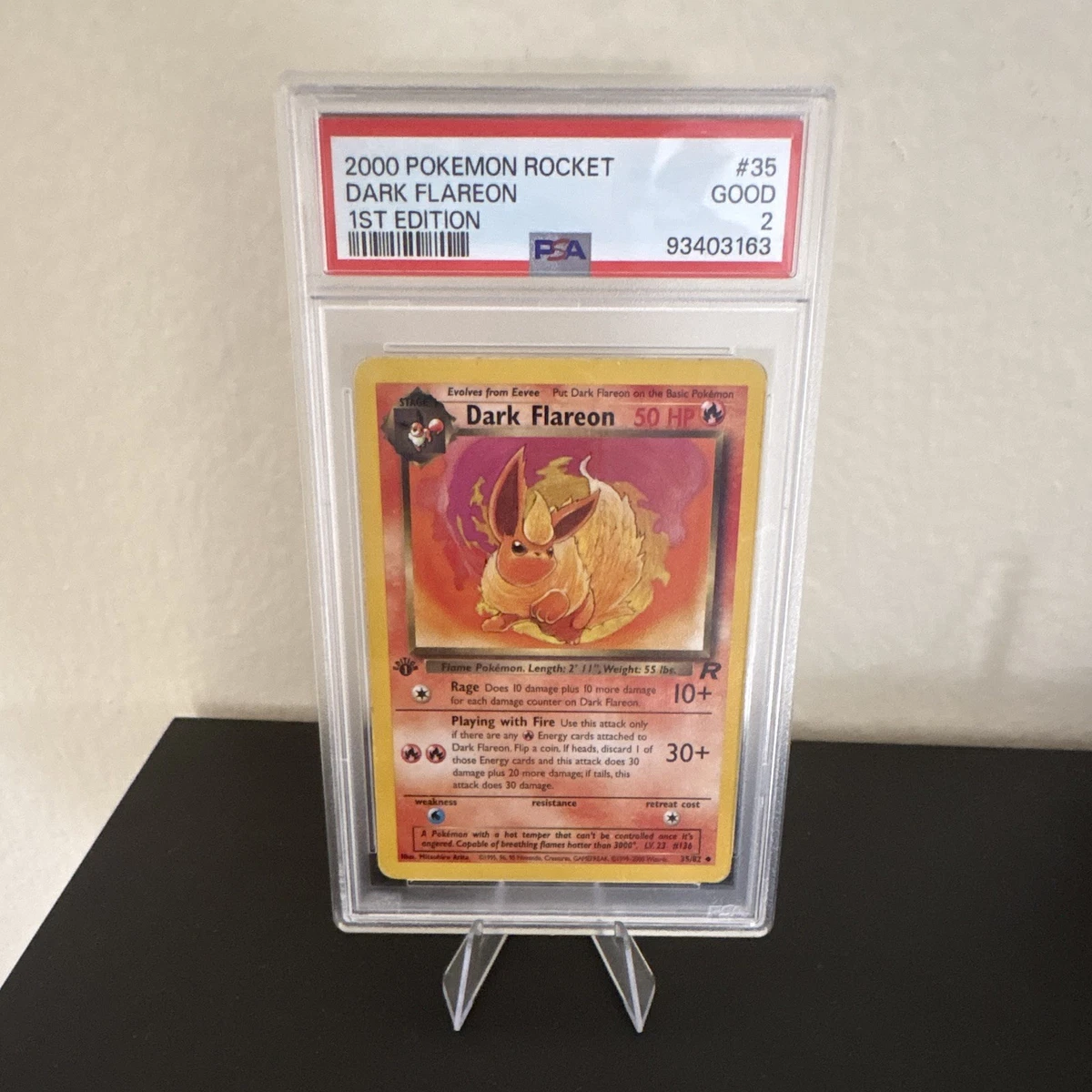 Flareon Pokémon TCG 1st Edition Individual Trading Card Games for