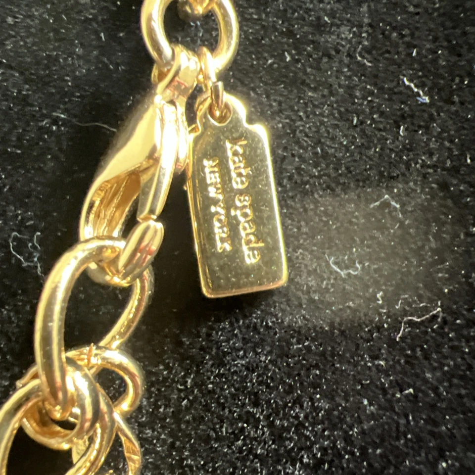 "Collar KATE SPADE "Fine Art Charm" pieza llamativa multicolor 31"" Foto 4 de 4