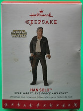 2016 Hallmark Keepsake Ornament Han Solo Star Wars The Force Awakens
