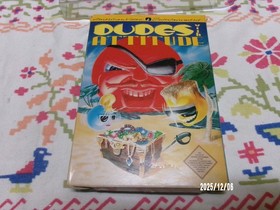 #728 Dudes With Attitude Nintendo NES COMPLETE CIB Unlicensed Puzzle