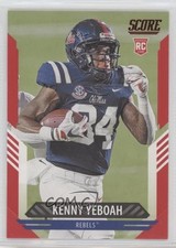 2021 Score Rookies Red Kenny Yeboah #390 0h6t