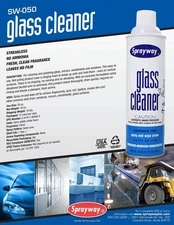 SprayWay Glass Cleaner with Foaming Spray for Streak-Free 19 oz pack of 12