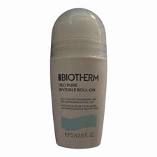 Biotherm Deo Pure 48H Invisible Antiperspirant Roll-On 75ml New