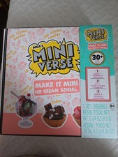 MGA's Mini Verse Make It Mini Ice Cream Social 30 Piece Set