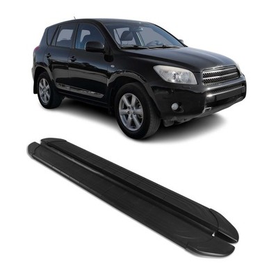 Side Step Running Boards Nerf Bars for Toyota RAV4 2013-2018 Black 2Pcs