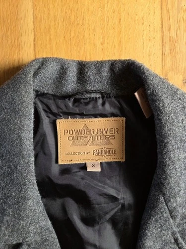 Powder River Outfitters Men's Wool Vest Gray Size S - product listing photo