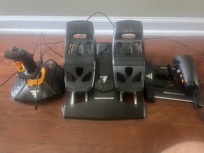 Thrustmaster Flight Pack T.16000M FCS w/ Stick, Throttle and Pedals Tested