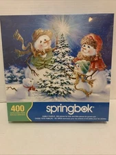 Springbok Frosty Family 400 Piece Family Jigsaw Puzzle New