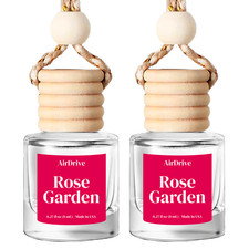 Car Air Freshener 2 Pack Wood Cherry Coconut Vanilla Fresh Lavender Tea