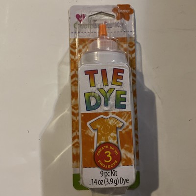 Tulip Powder Tie Dye Kit, Orange, 9 Piece Kit (See Description Below)