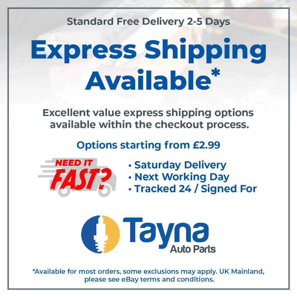 2x Shock Absorbers (Pair) fits FORD FIESTA Mk1 XR2 1.6 Front 81 to 83 L3E Damper - Image 4 of 4