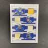 MATTHEW STAFFORD + JARED VERSE Quad Patch #/99 2025 National Treasures Football