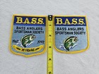 2 Vintage B.A.S.S. Bass Anglers Sportsman Society Embroidered Patches 25 Years — photo 6
