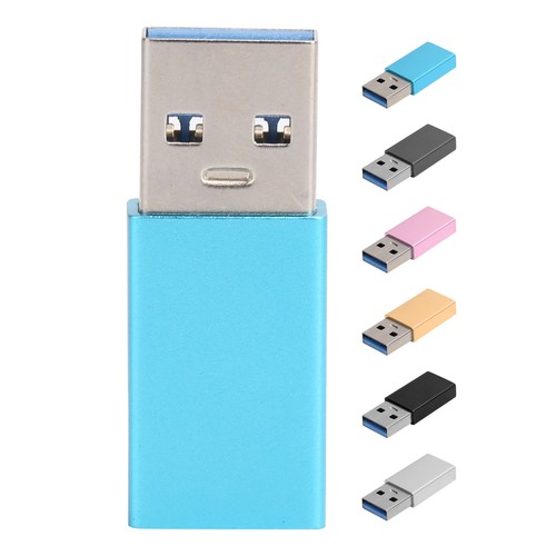 Type‑C Adapter Converter Female To USB3.0 Male USB Fast Charging Computer UK - Zdjęcie 2 z 5