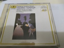 MOZART : EINE KLEINE NACHTMUSIK CD BERLIN PHIL. BOHM DG CD W.GERMANY