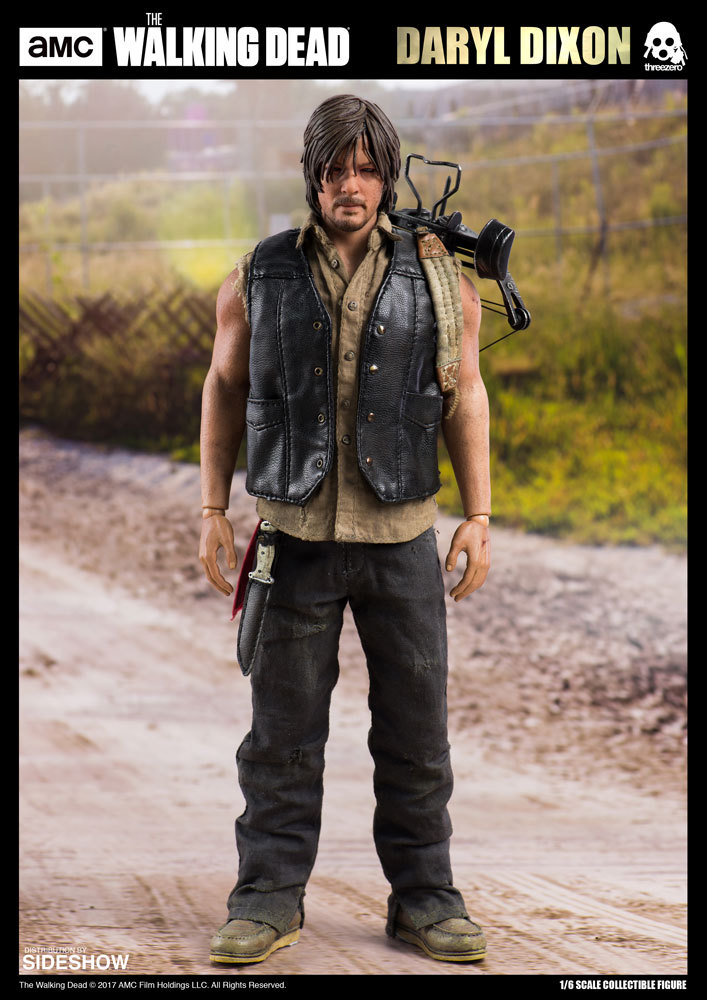 The Walking Dead Daryl Dixon Norman Reedus Acción Figura 1 6 Threezero Sideshow minorista de fitness The Walking Dead Dead Dead Daryl Dixon Norman Reedus Acción Figura 1 6 Threezero Sideshow cómodo