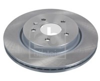 2X Febi Bilstein 44047 Bremsscheibe Hinten FüR Opel