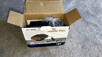 car heater 12v x2