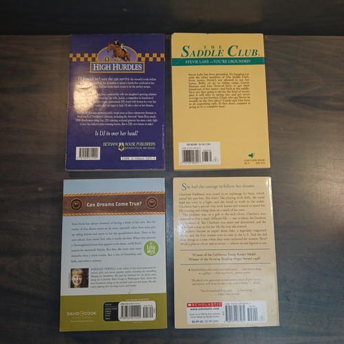 Lot of 13 Horse/Pony Themed Kid Chapter Books Thoroughbred,Pony Pals,Horse Crazy - Picture 4 of 13