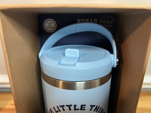 Life Is Good 40oz Insulated Nomad Tumbler The Little Things Are The Big Things - Picture 2 of 8