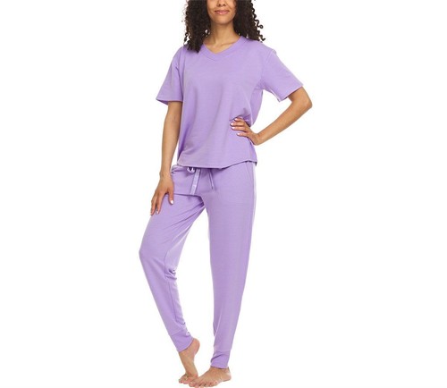 Flora Nikrooz Ladies' French Terry 3-piece Lounge Set - Picture 21 of 29