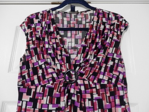 Chaps Sleeveless Sundress Dress Size Large Petite - Picture 2 of 3