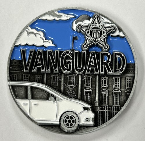 USSS Secret Service SRU SPECIALIZED RIFLE UNIT VANGUARD Challenge Coin - Picture 2 of 3