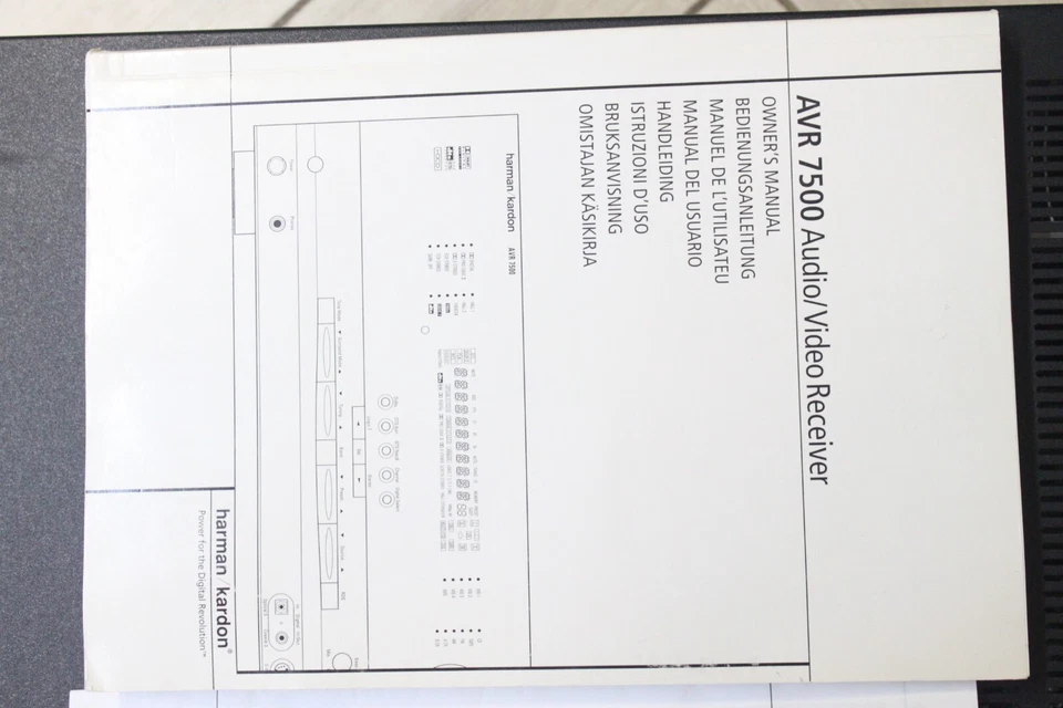 Sintoamplificatore Harman Kardon AVR-7500 5.1 7.1 MEGA MONSTER TOROIDALE - Immagine 3 di 4