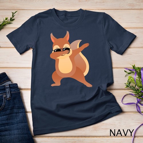 Divertida camiseta unisex de ardilla danzante - Imagen 8 de 15