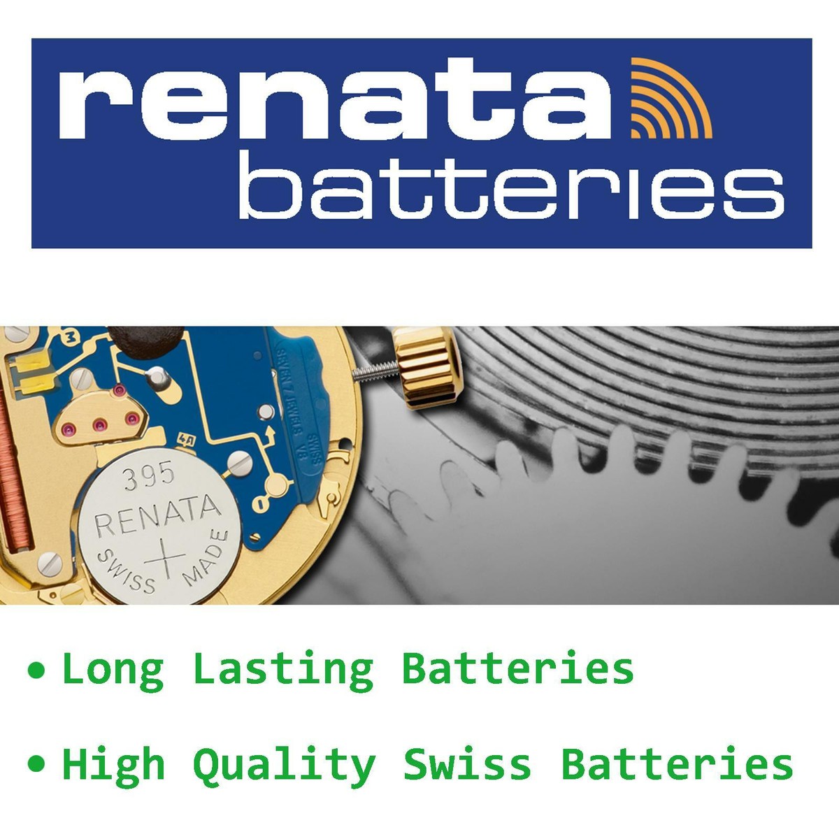 Renata Watch Batteries Swiss Made Coin Cell Battery 371 364