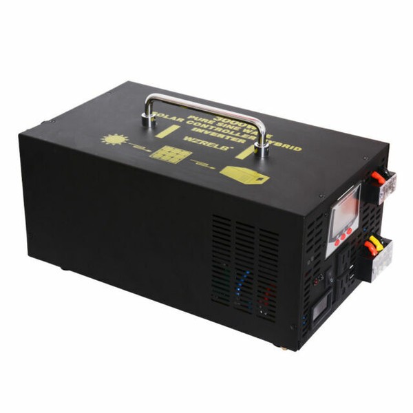 30a Solar Controller Hybrid Inverter 3000w Pure Sine Wave Inverter 12v