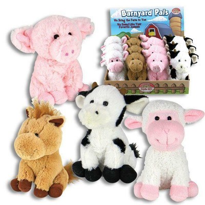 Barnyard Pals Animal Sound Set Cuddle Barn 4 Pc Sound Barn