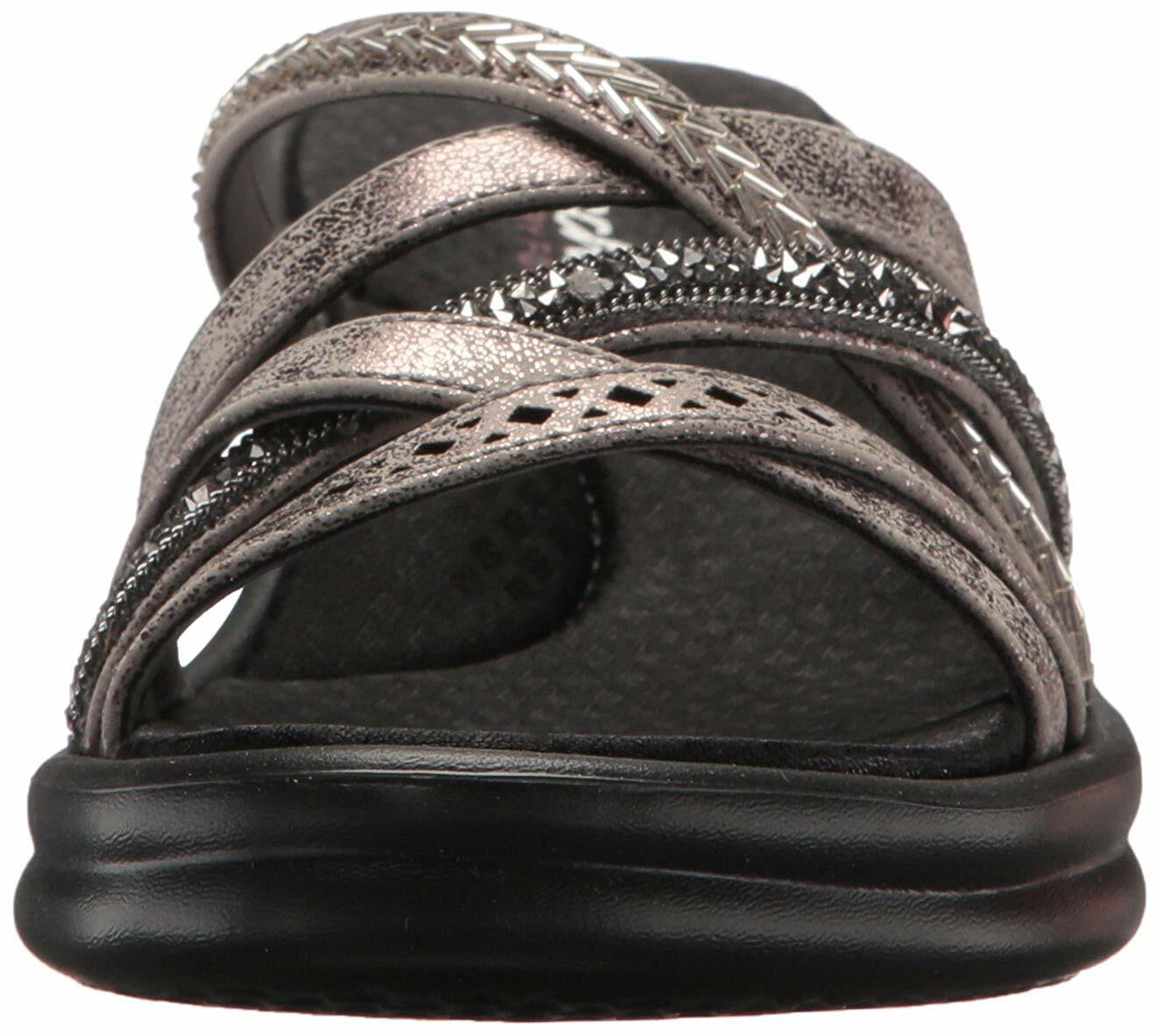 skechers pewter sandals