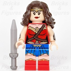LEGO&reg; Super Heroes Wonder Woman Minifigure DC Diana Prince 76075 sh0393 Minifig