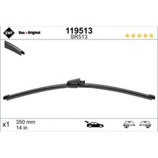 Wischblatt SWF 119513 ORIGINAL VISIOFLEX REAR für BMW VOLVO, hinten