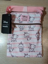 Bolso Bandolera Loungefly Disney The Aristocats Marie Chibi Passport Nuevo/con Etiquetas