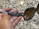 Tory Burch Sunglass Ty7019 Black Brown Multicolor Polarized EUC — photo 4