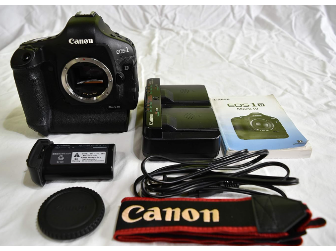 Canon EOS-1 D Mark IV 16.1MP Body Digital SLR EOS-1DMK4 Tested W