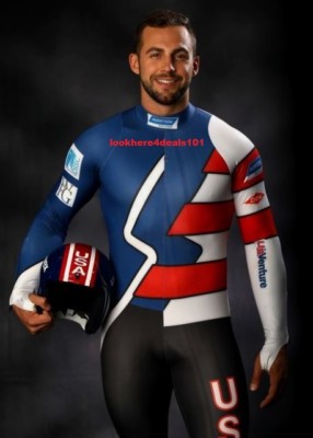 Chris Mazdzer Photo 5x7 Olympics 2018 LUGE Winter Games PyeongChang Sports