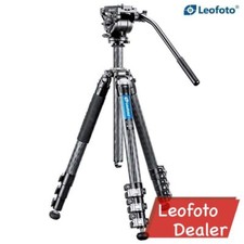 Leofoto Carbon Fiber Video Tripod Kit LV-324C BV-10 with Center Column
