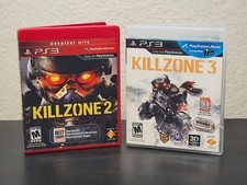 Sony Playstation 3 PS3 Killzone 2 & 3 Games Lot Complete CIB + Manuals